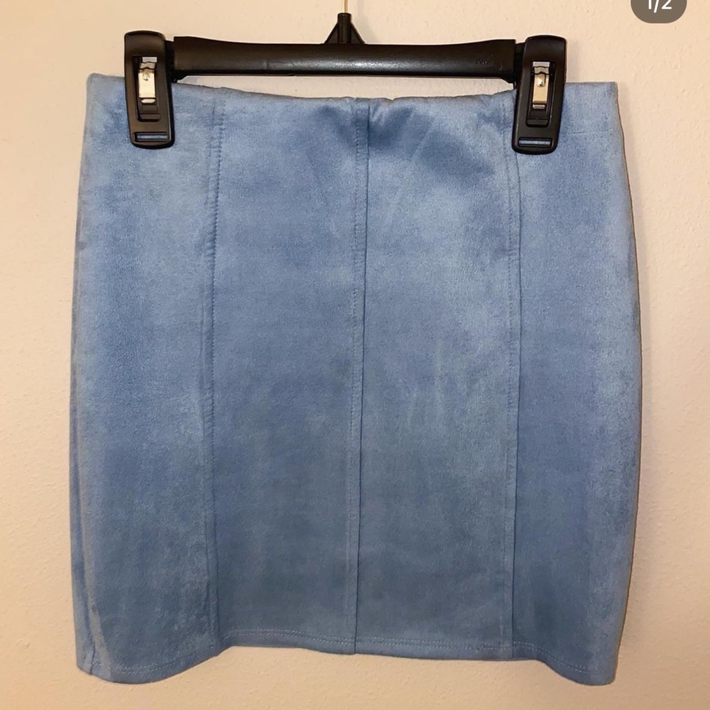 NEWBURY KUSTOM Blue Skirt